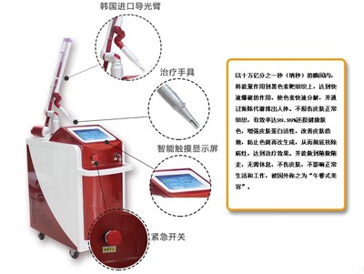 双波长C8调Q开关YAG激光治疗机(美容版) - 点